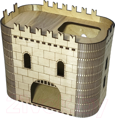 Домик для клетки ЗООМарк Крепость / НС0001 - фото