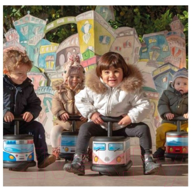 Каталка детская Italtrike Трамвай / 2000PCO990000