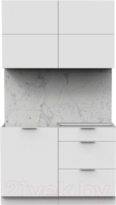 Готовая кухня Интермебель Микс Топ-31 1.2м без столешницы - фото