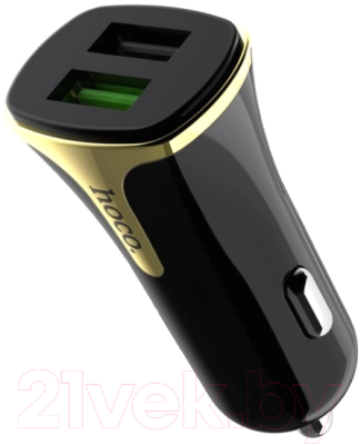 Зарядное устройство автомобильное Hoco Z31 +кабель Micro
