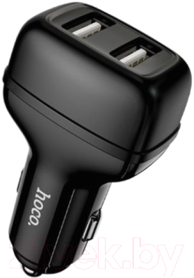 Зарядное устройство автомобильное Hoco Z36 + кабель Lightning