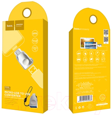 Адаптер Hoco UA10 OTG