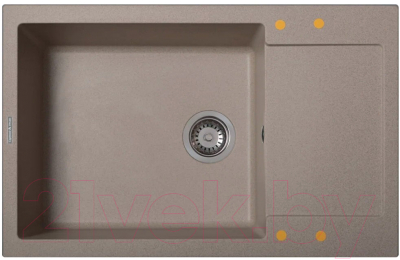 Мойка кухонная Zigmund & Shtain Rechteck 780.490 (осенняя трава) - фото