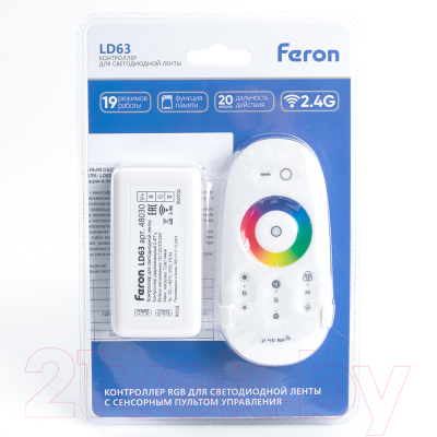 Контроллер для светодиодной ленты Feron 48030