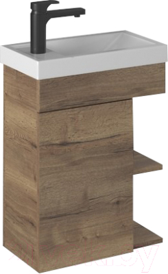 Тумба с умывальником Briz Берн Фостер 45 / 238 03-18045-06 00 ВЕЛ - фото
