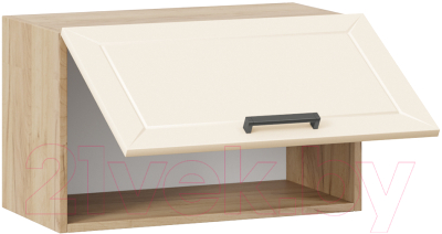 Шкаф под вытяжку ТриЯ Лорас 1В6Г (дуб крафт золотой/холст брюле)