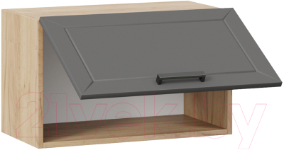 Шкаф под вытяжку ТриЯ Лорас 1В6Г (дуб крафт золотой/холст вулкан)