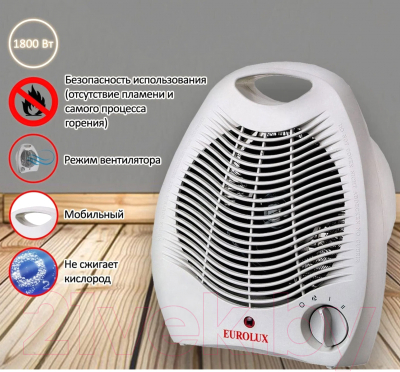 Тепловентилятор EUROLUX ТВC-EU-1