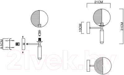 Бра ST Luce SLE1096-101-01