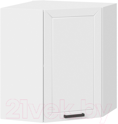 Шкаф навесной для кухни ТриЯ Лорас 1В6У (белый/холст белый) - фото