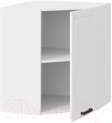 Шкаф навесной для кухни ТриЯ Лорас 1В6У (белый/холст белый)
