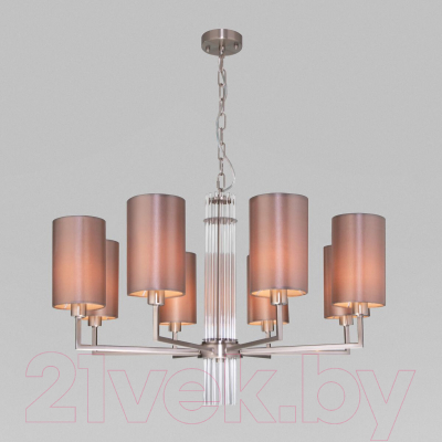 Люстра Евросвет 60134/8 (никель)