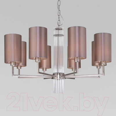 Люстра Евросвет 60134/8 (никель)
