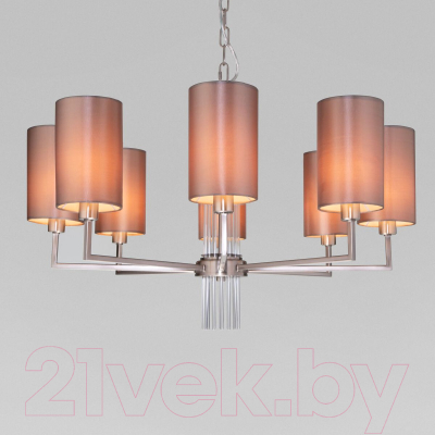 Люстра Евросвет 60134/8 (никель)
