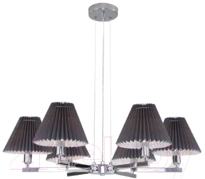 Люстра Евросвет 60136/6 (хром/графит) - фото