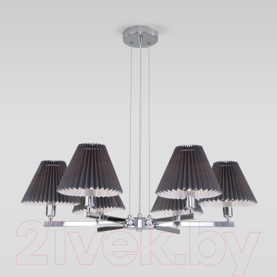 Люстра Евросвет 60136/6 (хром/графит)