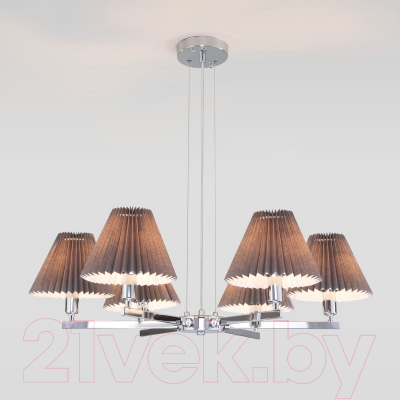 Люстра Евросвет 60136/6 (хром/графит)