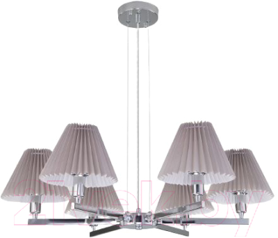 Люстра Евросвет 60136/6 (хром/серый) - фото