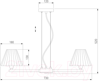 Люстра Евросвет 60136/6 (хром/серый)