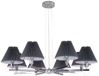 Люстра Евросвет 60136/8 (хром/графит) - фото