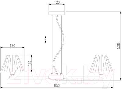 Люстра Евросвет 60136/8 (хром/графит)