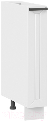 Шкаф карго ТриЯ Лорас 1Н15К (белый/холст белый) - фото