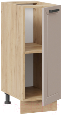 Шкаф-стол кухонный ТриЯ Лорас 1Н3 (дуб крафт золотой/холст латте)