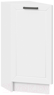 Шкаф-стол кухонный ТриЯ Лорас 1Н3Т (белый/холст белый) - фото