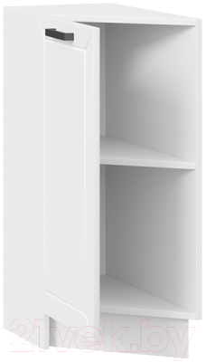 Шкаф-стол кухонный ТриЯ Лорас 1Н3Т (белый/холст белый)