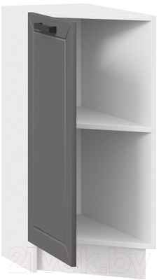 Шкаф-стол кухонный ТриЯ Лорас 1Н3Т (белый/холст вулкан)