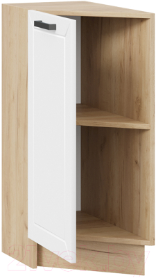 Шкаф-стол кухонный ТриЯ Лорас 1Н3Т (дуб крафт золотой/холст белый)