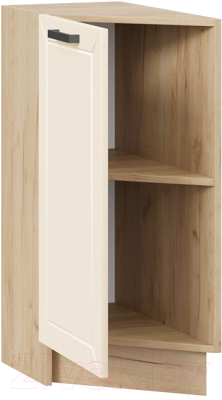 Шкаф-стол кухонный ТриЯ Лорас 1Н3Т (дуб крафт золотой/холст брюле)