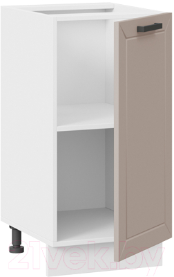 Шкаф-стол кухонный ТриЯ Лорас 1Н4 (белый/холст латте)