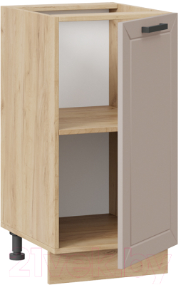 Шкаф-стол кухонный ТриЯ Лорас 1Н4 (дуб крафт золотой/холст латте)