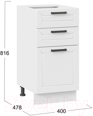 Шкаф-стол кухонный ТриЯ Лорас 1Н4Я3