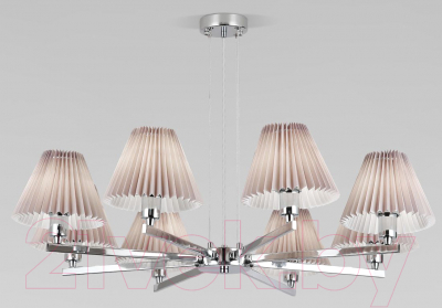 Люстра Евросвет 60136/8 (хром/серый) - фото