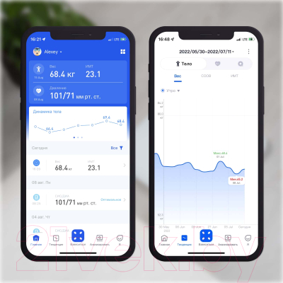 Напольные весы электронные Picooc Basic