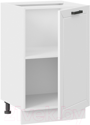 Шкаф-стол кухонный ТриЯ Лорас 1Н5 (белый/холст белый)