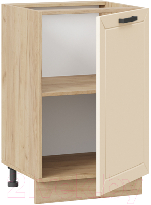 Шкаф-стол кухонный ТриЯ Лорас 1Н5 (дуб крафт золотой/холст брюле)