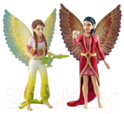 Набор фигурок коллекционных Schleich Эльфийки Нурай и Сурах / 7058684 - фото