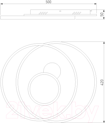 Потолочный светильник Евросвет 90256/1