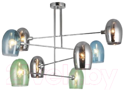Люстра Евросвет 70141/8 (хром) - фото