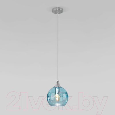 Люстра Евросвет 50221/1 (голубой)