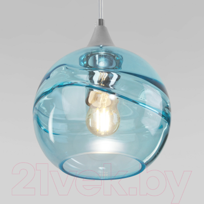 Люстра Евросвет 50221/1 (голубой)