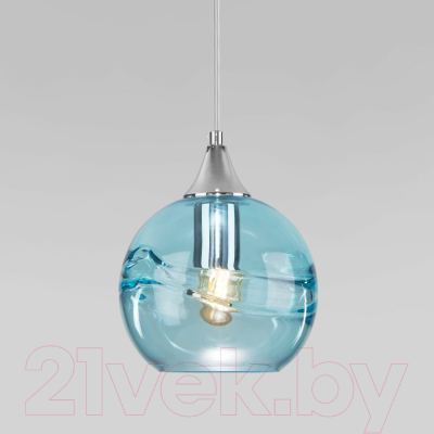 Люстра Евросвет 50221/1 (голубой)