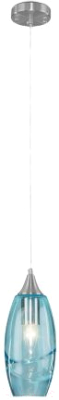 Люстра Евросвет 50222/1 (голубой) - фото