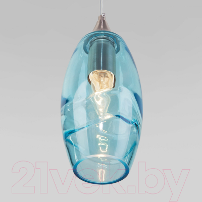 Люстра Евросвет 50222/1 (голубой)