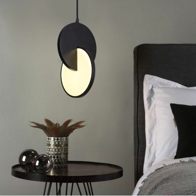 Люстра Евросвет 50225/1 LED (черный)