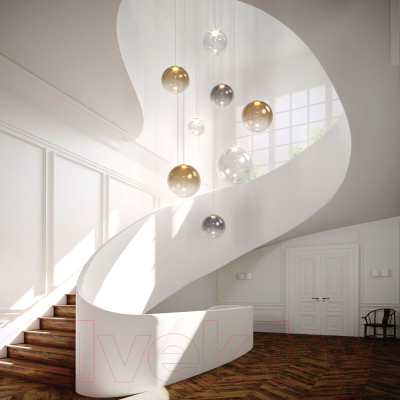 Потолочный светильник Евросвет 50230/1 LED (янтарный)