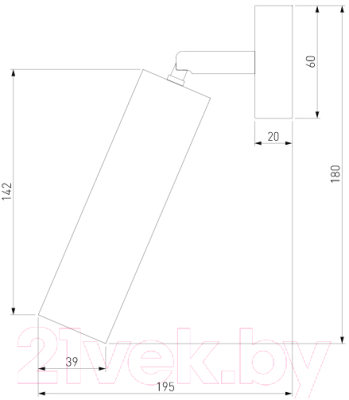 Бра Евросвет 20128/1 LED